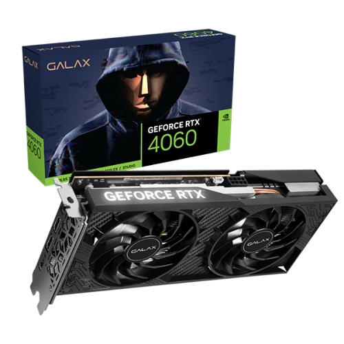  nVIDIA GeForce RTX4060 1 CLICK OC 2X 8GB<br>Boost Mode: 2475 MHz, 1x HDMI/ 3x DP, Max Resolution: 7680 x 4320, 1x 8-Pin Connector, Recommended: 550W*  